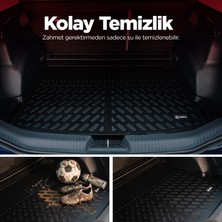 Turtle Volkswagen Golf (Mk8, Cd1) 2019-2026 Uyumlu 3D Havuzlu Bagaj Havuzu