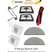 Yedektronik Roborock Q8 Max Pro Plus Uyumlu 9 Parça Bakım Seti | Yüksek Kalite