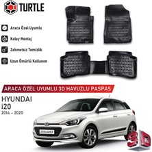 Turtle Hyundai I20 (Gb) 2014-2019 Uyumlu 3D Havuzlu Oto Paspas