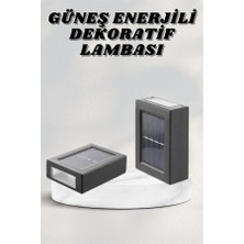Aesco Mey Ithalat® Bahçe Aydınlatması Solar Güneş Enerjili Dekoratik LED Işıklı Lamba