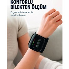 Aesco Şarj Edilebilir Bilekten Tansiyon Aleti Tek Tuşla Ölçüm