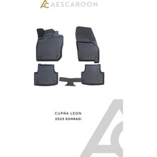Aescaroon Cupra Leon 2023 Sonrası 3D Havuzlu Paspas