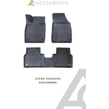 Aescaroon Cupra Tavascan 2023 Sonrası 3D Havuzlu Paspas