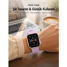 Marsilyan Bluetooth Telefon Görüşmesi, Nabız Ölçümü ve Uyku Takibi Özellikli Akıllı Saat