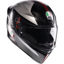 OEM K1 S Motosiklet Kaskı Kapalı Kask Lap Matt Grey Red L