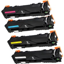 OEM Canon ile Uyumlu I-Sensys LBP631CW Toner Takım Yüksek Kapasite 3200 Sayfa Muadil 4 Renk