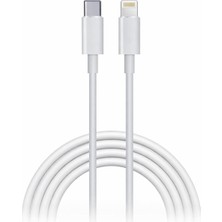 OEM Iphone Uyumlu Usb-C To Lightning Şarj ve Data Kablosu, Beyaz 3m