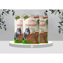 OEM Zeytin Çekirdeğinden Üretilen Aktif KARBONLU%100 Doğal Kedi Kumu 7.5lx3