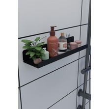OEM 3m Ultra Güçlü Yapışkanlı Siyah Mutfak&amp;banyo Rafı, Çok Amaçlı Organizer Raf 2 Adet MT96S