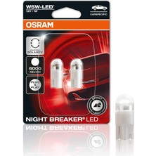 OEM Night Breaker LED W5W - Carspecicic, 6.000 K, Ilk Sokak Onaylı Yedek Lamba, Modele Özel Park Lambası/konum Işığı/iç Mekan Aydınlatması