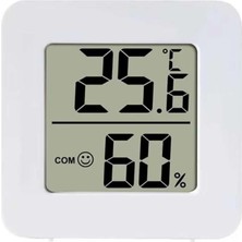 OEM Alkatronik 45MM Mini Nem Sıcaklık Ölçer Hava Durumu Isı Gösterge Dijital Ekran Termometre Ev Oda Ofis Kuluçka