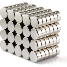 OEM Dünya Magnet 25 Adet 6mm x 2mm Yuvarlak Güçlü Neodyum Mıknatıs Magnet(25'li Paket)