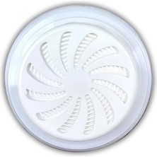 OEM Standart Ayarlanabilir Menfez – Yuvarlak Beyaz Plastik Havalandırma Menfezi, Kontrollü Hava Akışı, Duvar ve Kapı Uyumlu