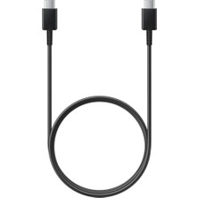 OEM Samsung Uyumlu USB Type-C - USB Type-C Kablo Type C Kablo Siyah