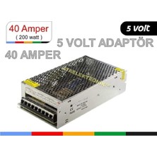 OEM 5V 40A Güç Kaynağı – Power Supply Adaptör Trafo Tabela Kayan Yazı P10 Tırafo 5V 40A
