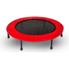 OEM Trambolin 102 cm 40" Yuvarlak Stabil Çelik Çerçeve 22 cm Yükseklik Çocuk ve Yetişkin Için Taşınabilir Profesyonel Fitness Egzersiz Trampolini
