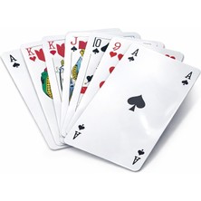 OEM Star Gold SERIE%100 Plastik Oyun Kartı – Yıpranmaya Dayanıklı, Suya Dayanıklı, Profesyonel Kalitede Iskambil Kağıdı – Poker, Briç, Batak Için Uygun 2 Deste Kırmızı ve Mavi