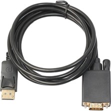 OEM PX-1256 1.5 Metre Display To VGA Kablo, Displayport To VGA Kablo, Dp To VGA Çevirici Kablo (Display Bilgisayara-Vga Monitöre Takılır)