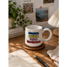 Miarya El Yapımı Çilek Desenli Seramik Kupa | Strawberry Mug | Kahve Fincanı | Sevimli Kupa | Hediyelik Seramik Bardak