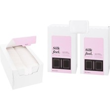 OEM Yumuşak Makyaj Temizleme Pamuğu Silk Feel Cotton Puff (80ADET)