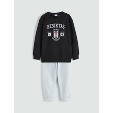 Lc Waikiki Yeni Sezon Beşiktaş Baskılı Erkek Çocuk Pijama Takımı