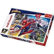 Mey İthalat Trefl Çocuk Puzzle Fearless Spiderman 24 Parça Maxi Puzzle