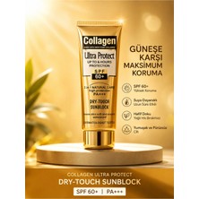 Collagen Ultra Protect Spf 60+ Güneş Korumalı Krem Pa+++ Dry Touch Suya Dayanıklı Yüksek Koruma
