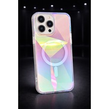 Tepex Yeni Sezon Sadece Düz Iphone 13 Uyumlu Prizma Hologramlı Premium Telefon Kılıfı...
