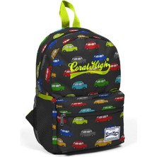 Mey İthalat Coral High Renkli Arabalar Anaokulu ve Günlük Sırt Çantası - 4-5 Yaş