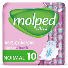 Mey İthalat Molped Ultra Normal Günlük Ped (1 x 10 Adet)