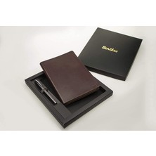 Mey İthalat Scrikss Chester Defter ve Kalem Set Siyah A5