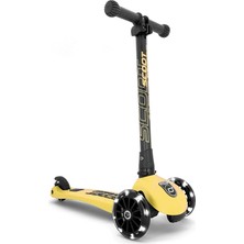 Mey İthalat Scoot & Ride And Highwaykick 3 LED Tekerlekli Çocuk Er Sarı 170301-96358
