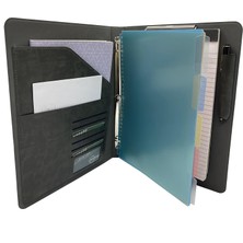 Mey İthalat Xıaozhı Renkli Klasörlü, Iş ve Röportaj Padfolio, 3 Halkalı Klasör, Pano