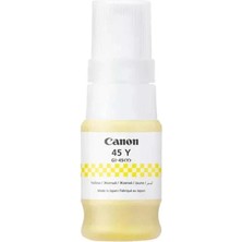 Canon GI-45Y Yellow Sarı Şişe Mürekkep (Kdo)