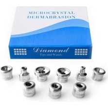 Mey İthalat Elmas Dermabrazyon Kafa Mikrodermabrazyon Peelingi Ev Yüz Dermabrazyon Aracı Dermabrazyon Değiştirme 9 Ipucu