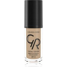 Mey İthalat Golden Rose Total Cover 2si1 Arada Kapatıcı ve Fondöten No: 06 Taupe - 30 ml