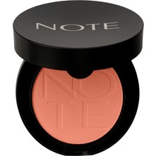 Mey İthalat Note Cosmetics Luminous Silk Compact Blusher 04 Soft Peach Toz Allık