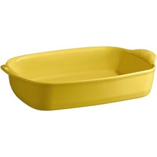 Mey İthalat Emile Henry Fırın Kabı Dikdörtgen 36 x 23,5 cm Mat Sarı/provence Yellow