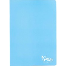 Mey İthalat Meteksan Colors A4 60 Yaprak Kareli Defter, Mavi