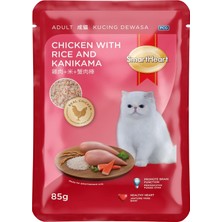Mey İthalat Smartheart Pouch Kanikama Tavuk ve Pirinçle 85 gr
