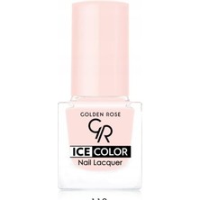 Mey İthalat Golden Rose Ice Color Nail Lacquer No: 112 - Parlak Bitişli Mini Oje 6 ml