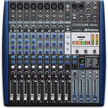 Mey İthalat Presonus Studiolive AR12C, 14 Kanal, Hibrit Dijital/analog Performans Mikser