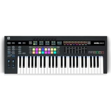 Mey İthalat Novation 49SL Mkııı 49-Key Mıdı Denetleyici Klavyesi ve Daw Entegrasyonlu Sıralayıcı