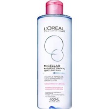 Mey İthalat L’oréal Paris Micellar Kusursuz Makyaj Temizleme Suyu Hassas 400ML, 400 ml