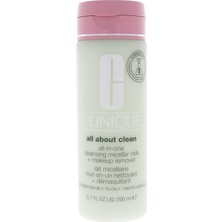 Mey İthalat Clinique All About Clean Micellar Comb 200 ml Makyaj Temizleyici 1 Paket (1 x 1 Adet)