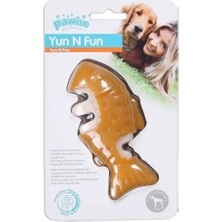Mey İthalat Pawise Yum N Fun Balık Aromalı Çiğneme Köpek Oyuncağı 12,5 cm