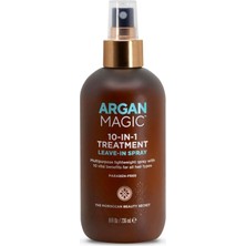 Mey İthalat Argan Magic 10'u 1 Arada Saç Bakımı ve Şekillendirici Sprey - Tüm Saç Tipleri Için Çok Amaçlı Sprey Bırakın | Abd'de Üretilmiştir | Paraben Içermez | Zulüm Içermez (8 Oz)