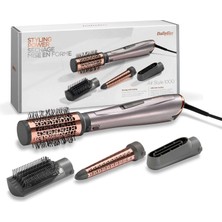 Mey İthalat Babyliss Hava Üflemeli Saç Şekillendirici Set Air Styler 1000, 1000W, 4 Başlık, Kabarma Önleyici Iyon Teknolojisi, AS136E