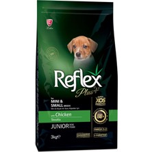 Mey İthalat Reflex Plus Küçük&mini Irk Tavuklu Yavru Köpek Maması 3 kg