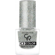 Mey İthalat Golden Rose Ice Color Nail Lacquer No: 196 - Parlak Bitişli Mini Oje 6 ml